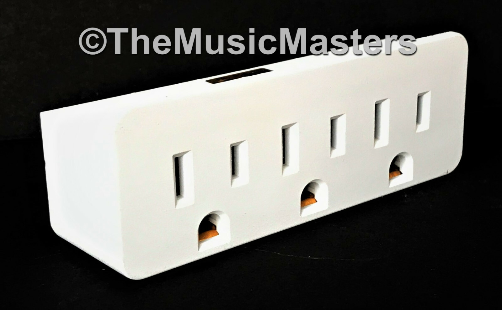 4X Grounded 3 Outlet Triple AC Wall Plug Power Splitter 3-Way Electric Adapter