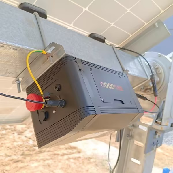 Solar Tracker Controller DC Powered Single-Axis Solar Tracking System TCU