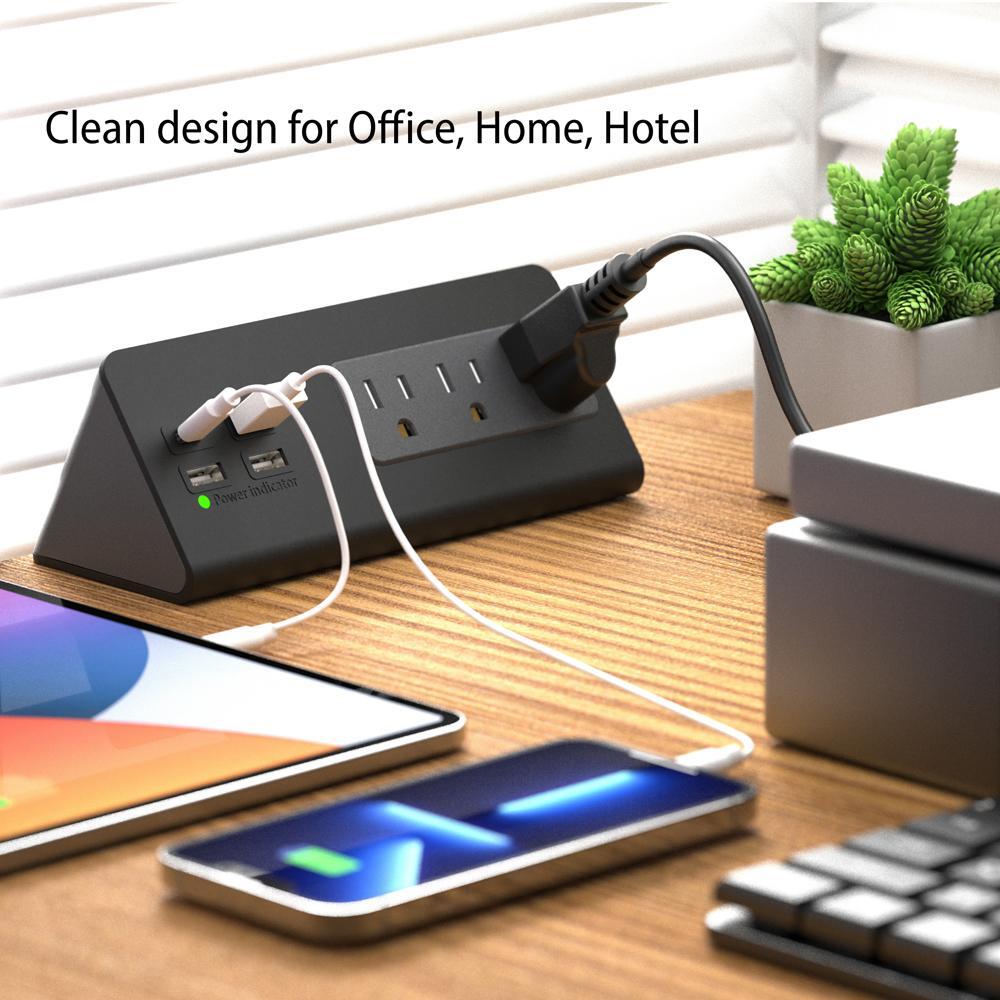 AC Power Type-C Ports Fast Charging Power Strip USB Ports Sockets Home Office