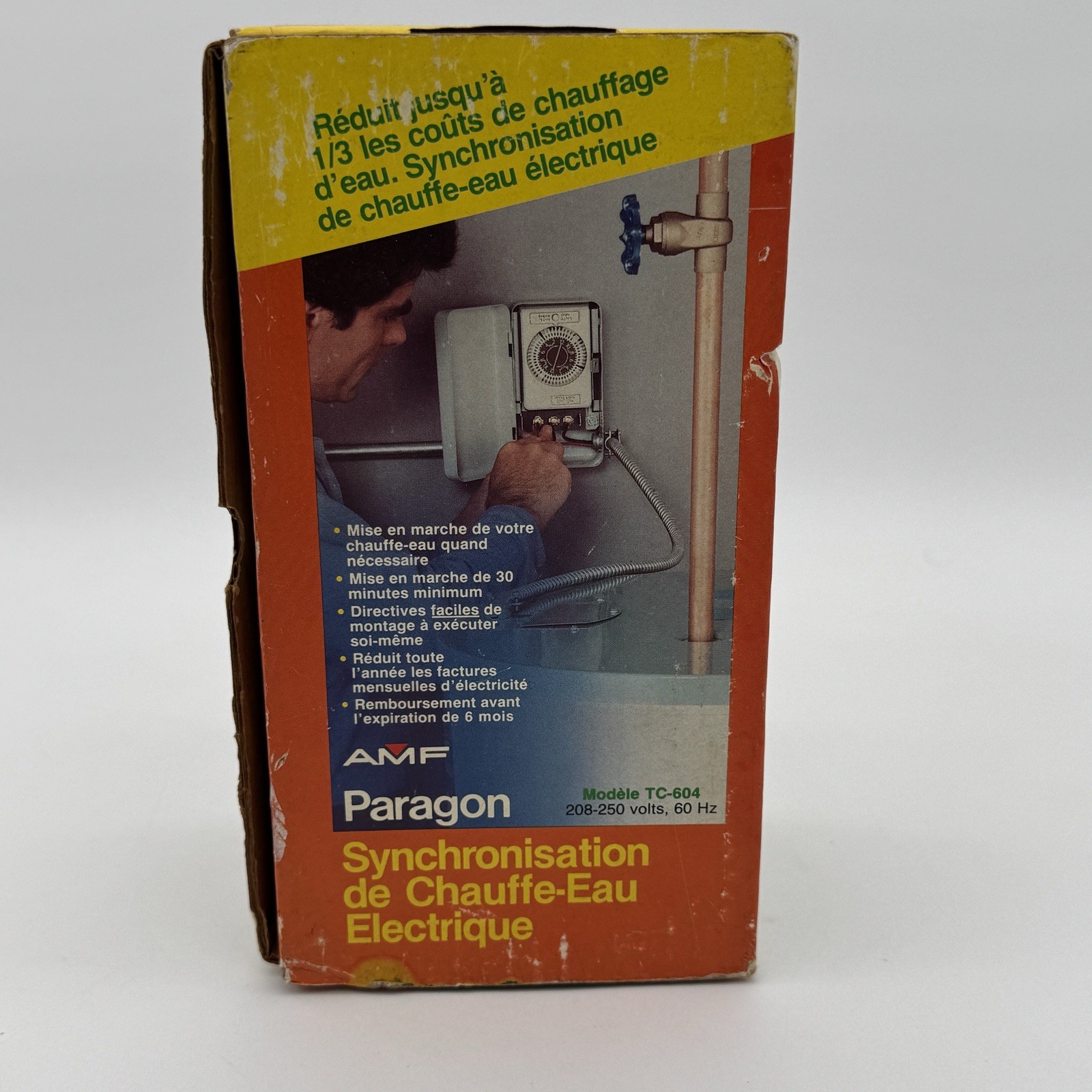 PARAGON Water Heater TC-604 Electric Timer Control 24 Hour | New Old Stock