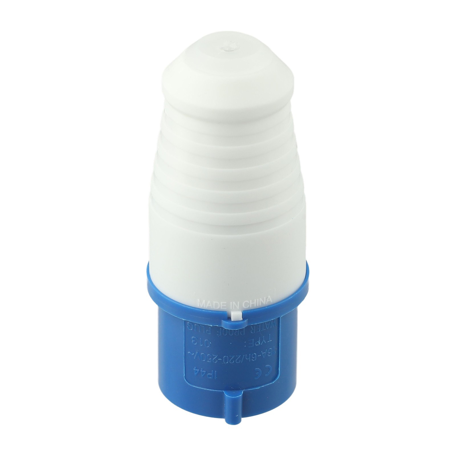 Blue 16A 3 PIN-SOCKET 240V 2P&E Site IP44 Blue Industrial Male Female UK SELLER