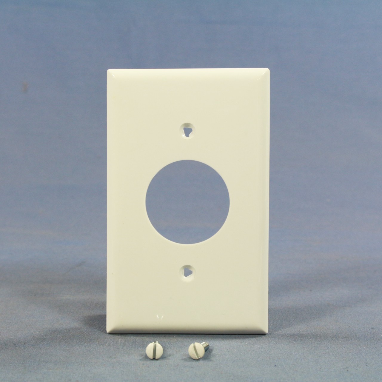 Eagle 5131W White 1-Gang 1.406in. Outlet Unbreakable Standard Wallplate Cover