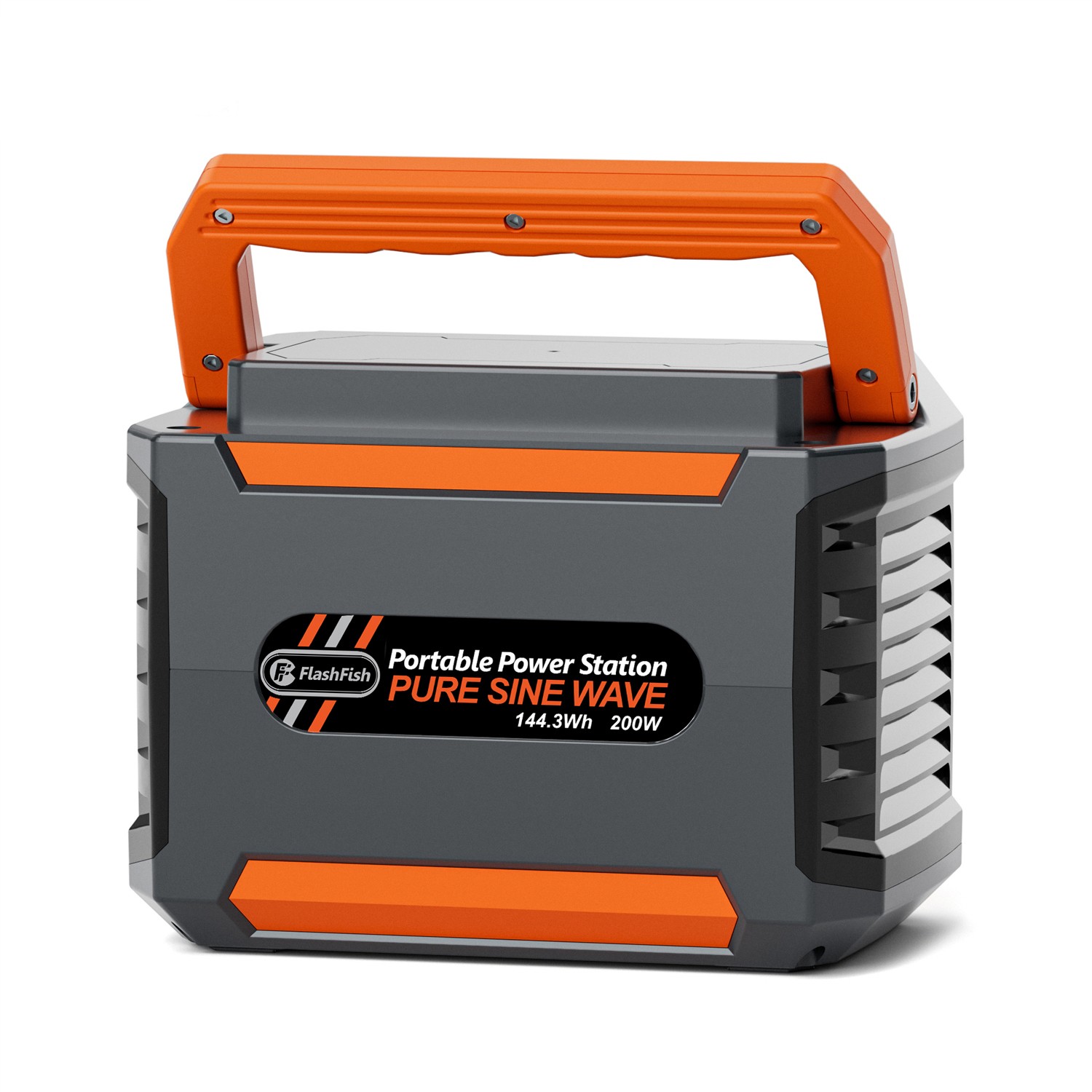 Flashfish P66A Portable Power Station 200W 144.3Wh 110V With Solar Panel 60W 18V