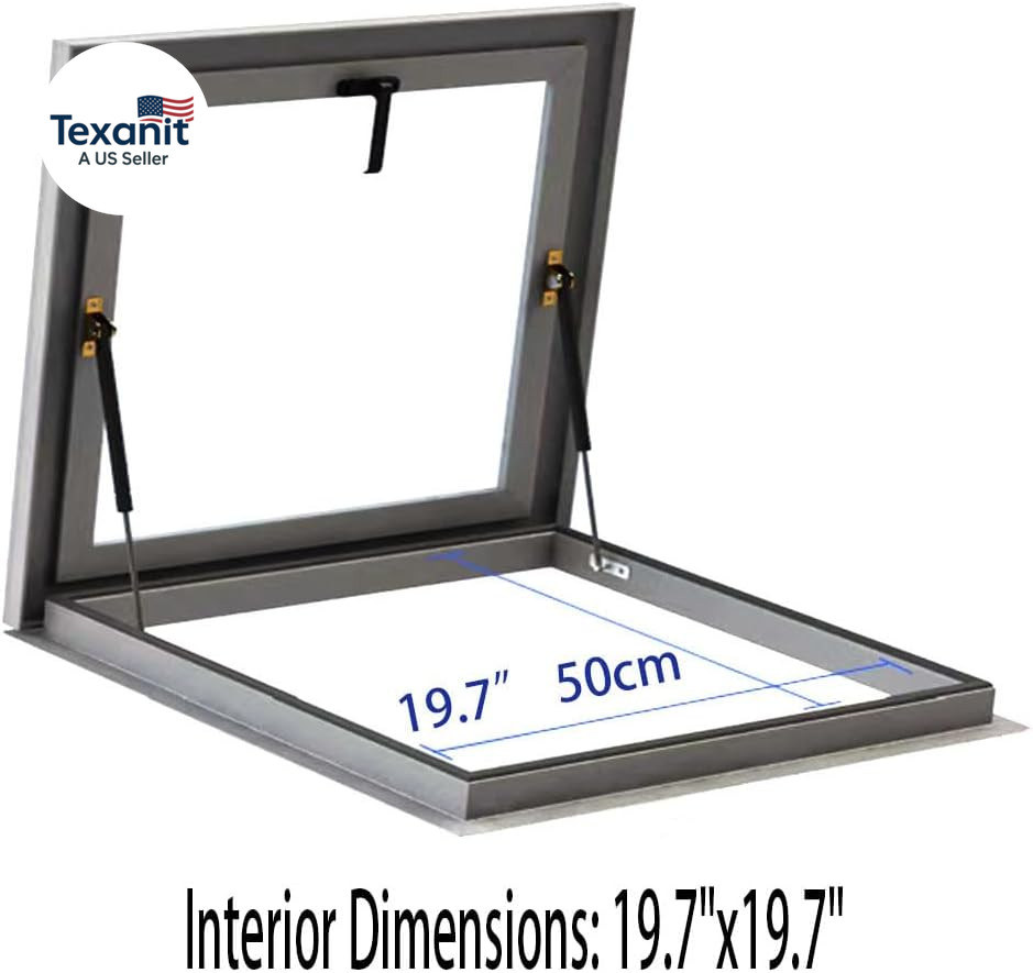Skylights & Roof Windows;Skylight Window – Square/Rectangle;Roof Skylights;Manua