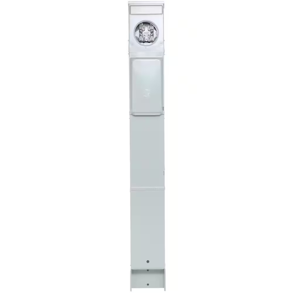 100A Metered RV Earth Burial Pedestal 5-Spaces with 50/30 Amp RV Receptacles and