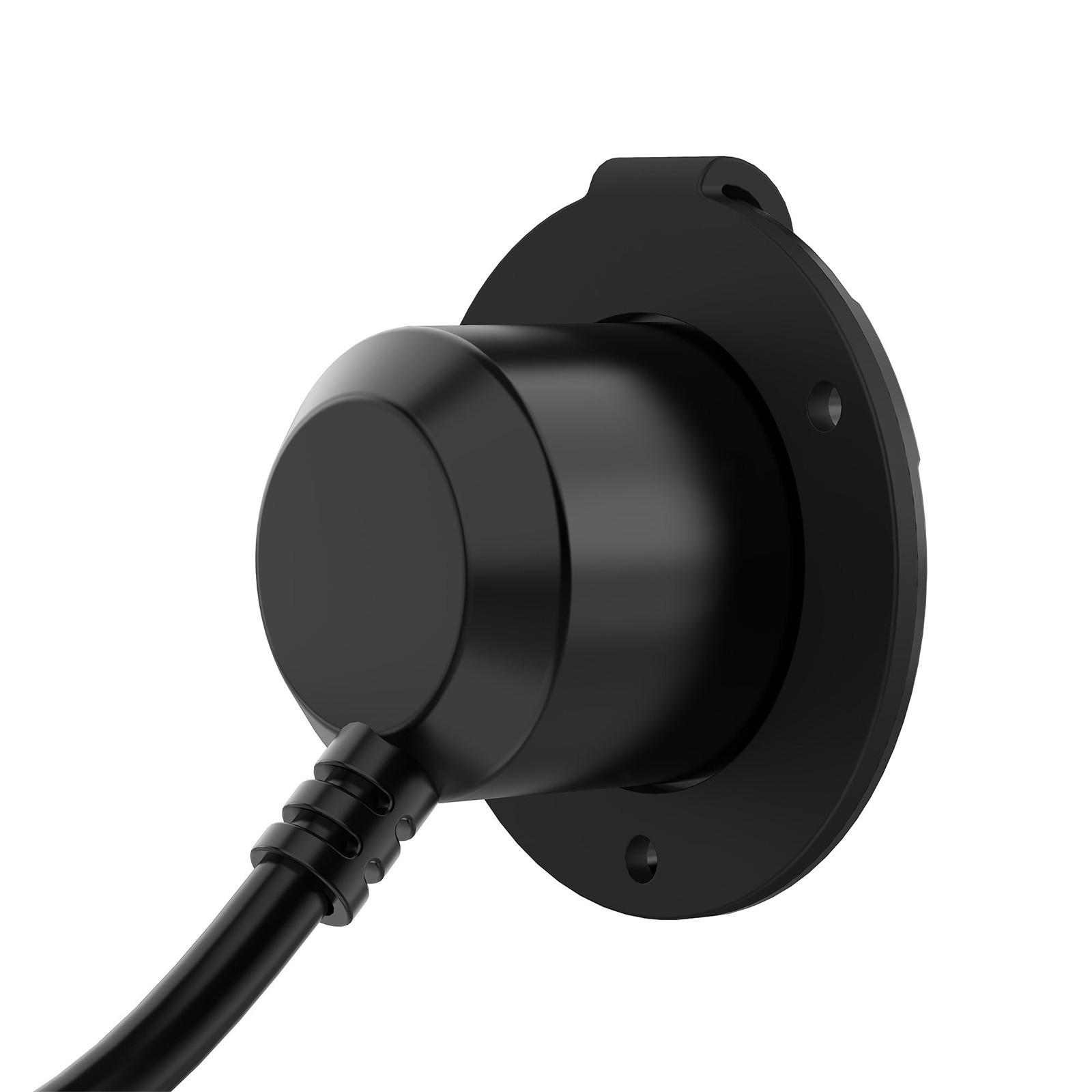 MICTUNING 15A Waterproof RV Shore Power Inlet Socket w/ 18 Inch Heavy Duty Cord