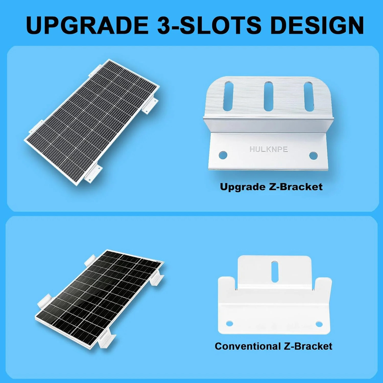 Z Brackets Solar Panel Mounting Kit (16 Pack) – Heavy Duty Corrosion-Resistant A