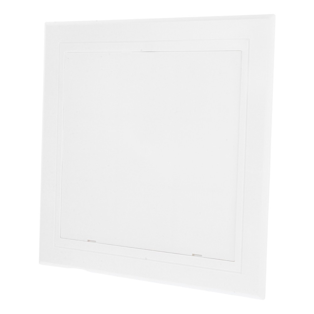 White ABS Plastic Electrical and Plumbing Wall Access Panel with Seamless Design