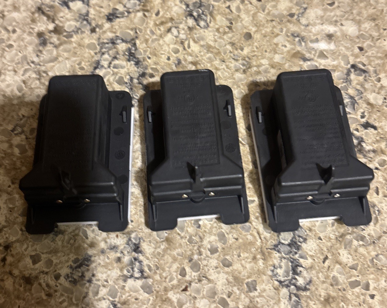 Deako Single Pole Simple Rocker Switch Lot Of x-3 Switches NEW Open Box