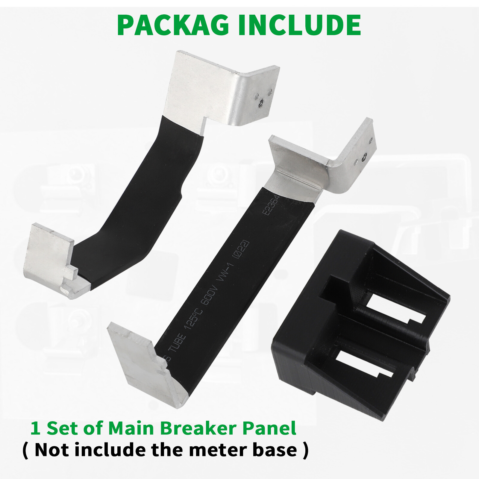 For Challenger 4-6 Pack Meter Socket ALU Bus Bar Replacement kit 125A Aluminum
