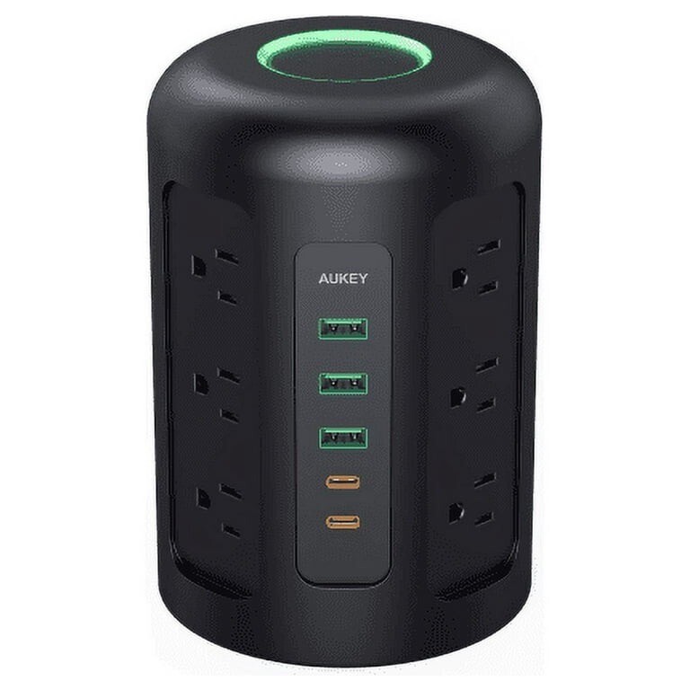 AUKEY PowerHub XL 12 Socket Power Hub AC USB USB-C Surge Protector PA-S24