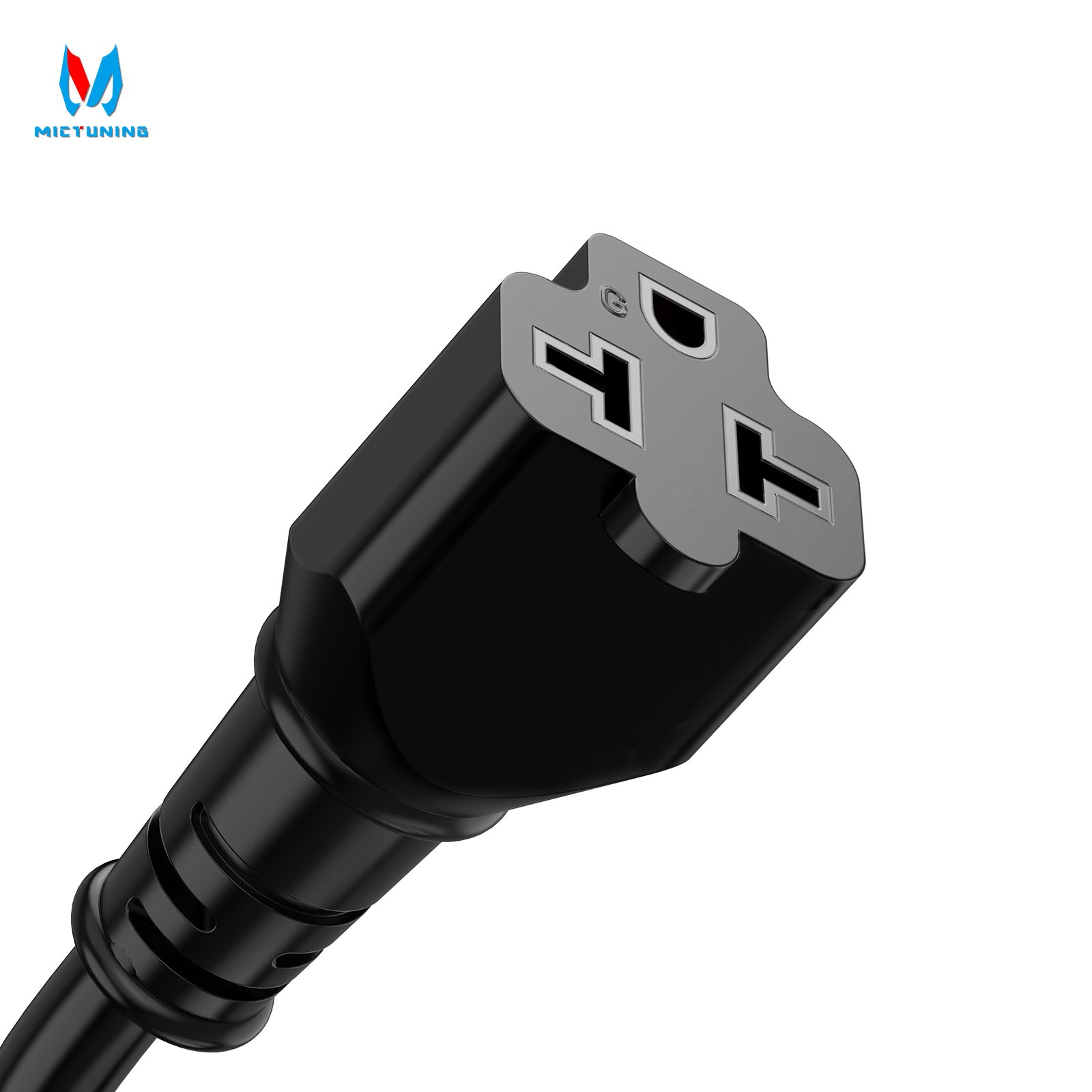 5-in-1 125V 20Amp 12AWG AC Plug Port Adapter 20″ Cord for RV Shore Power Inlet
