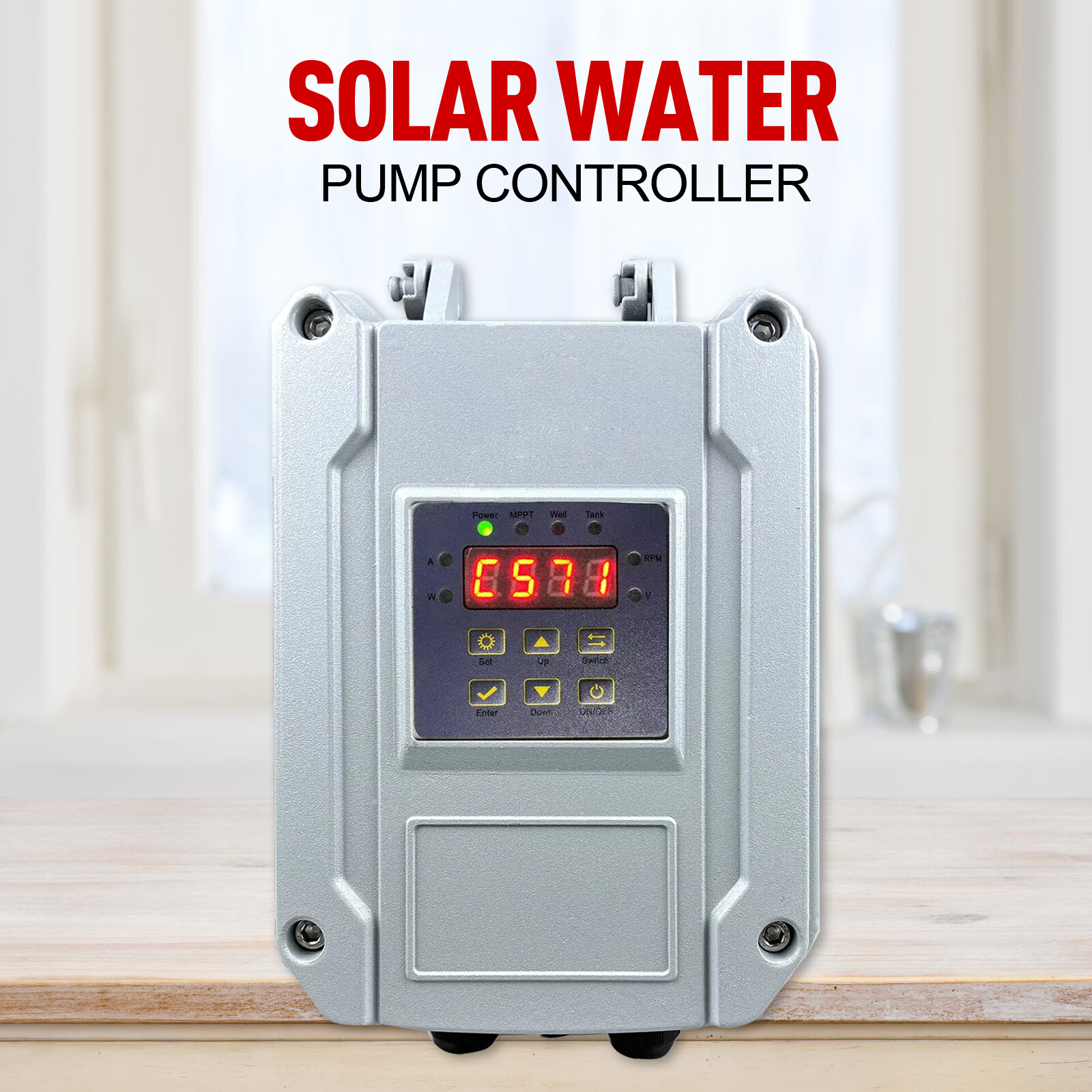 MPPT Funtion Solar Water Pump Controller DC Brushless Regulator For Well Pump