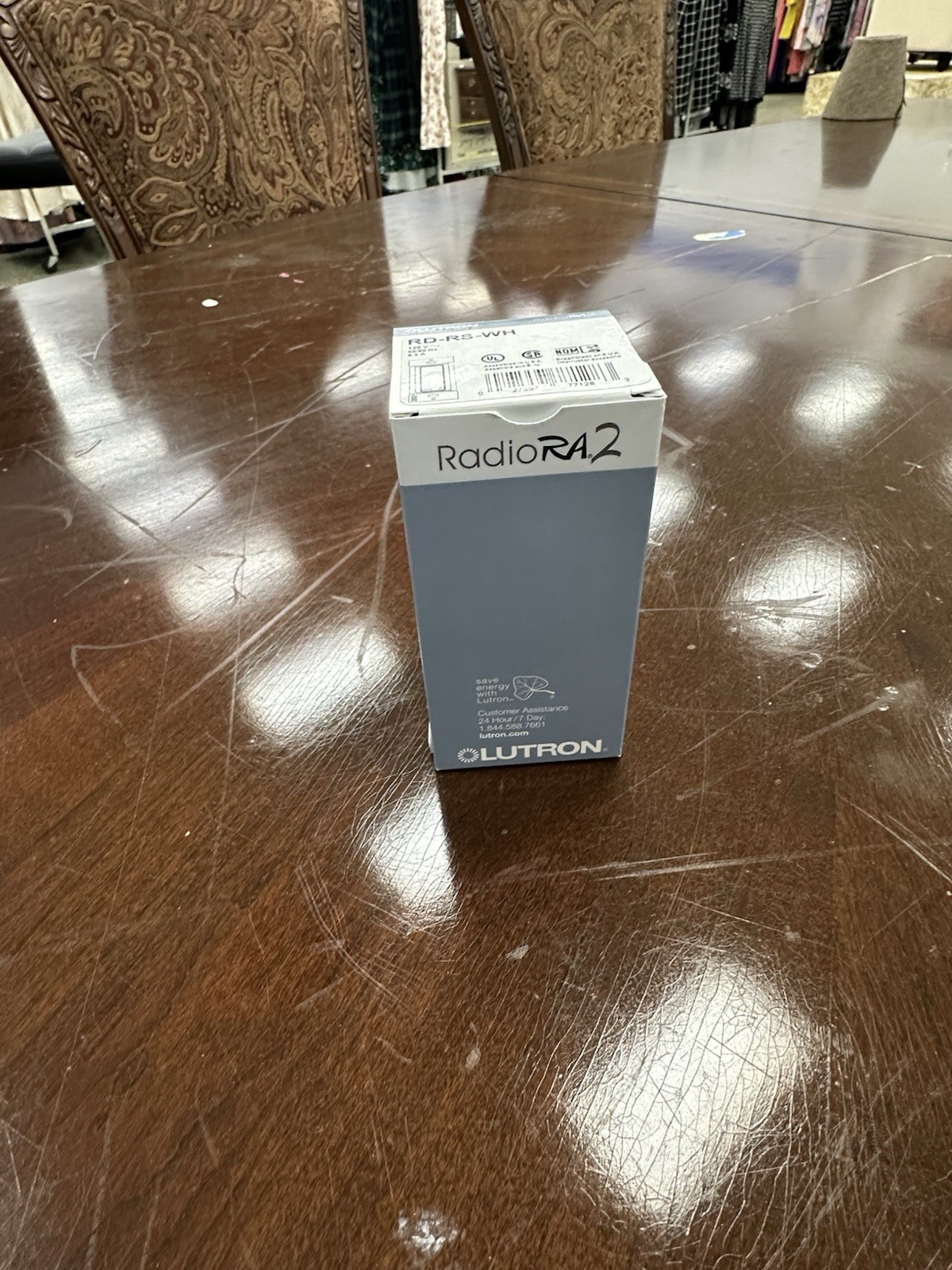 Lutron Radio RA2 Smart Light Switch RRD-8S-DV-WH 120-277V White