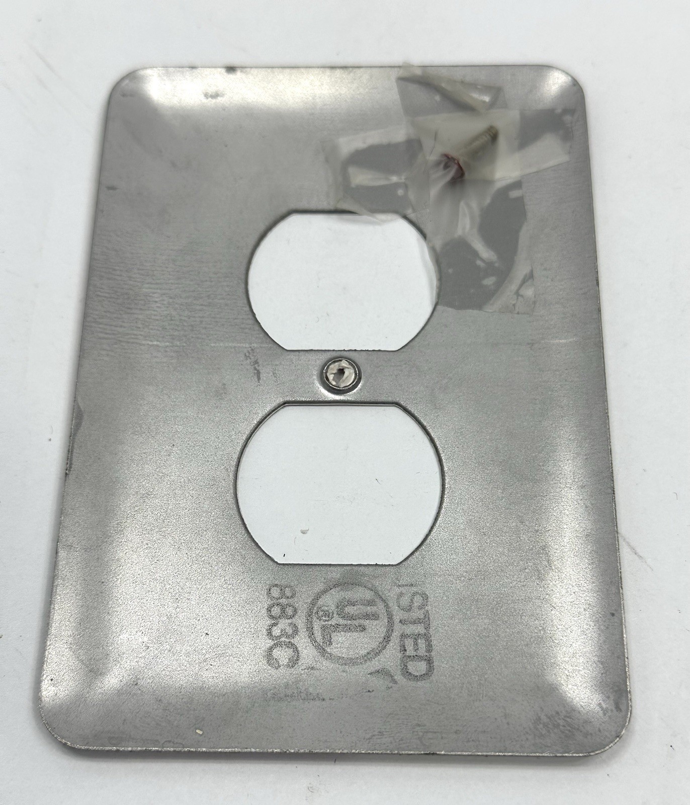 Metal kitchen decorative Light Switch + plug Covers Wall Plate lot Coffee Mocha