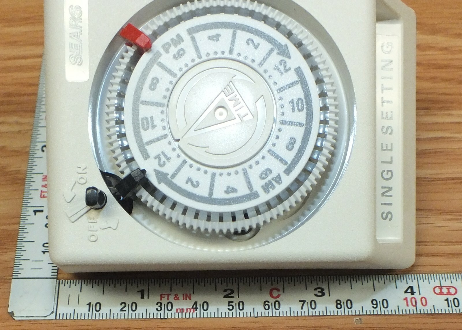 Genuine Sears (975031) Single Setting Plug-In Turns On/Off Every 24 Hours Timer