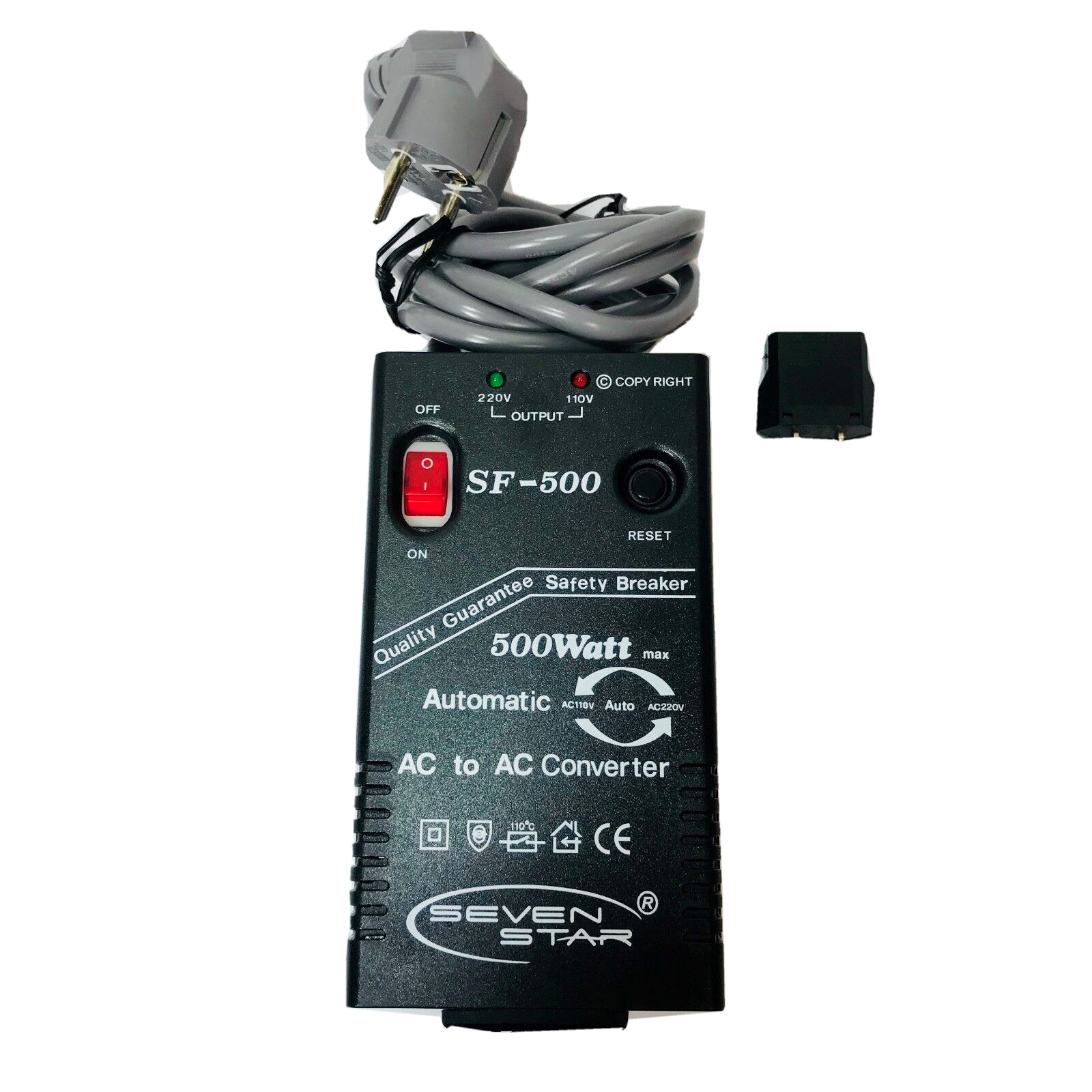 500 Watt 110v 220v Power Converter 110-220 Volt Up Down Voltage Transformer 500W