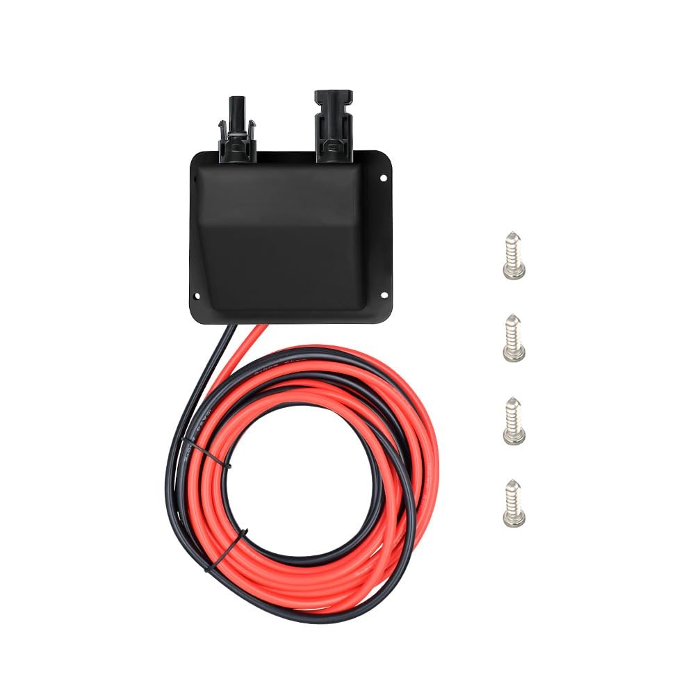 Cable Entry Gland, Waterproof Cable Gland with 10awg 10ft Solar Extension Cab…