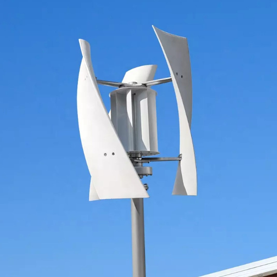3KW 48V Wind Power Turbine Generator Kit MPPT Controller Home Farm Boat Windmill