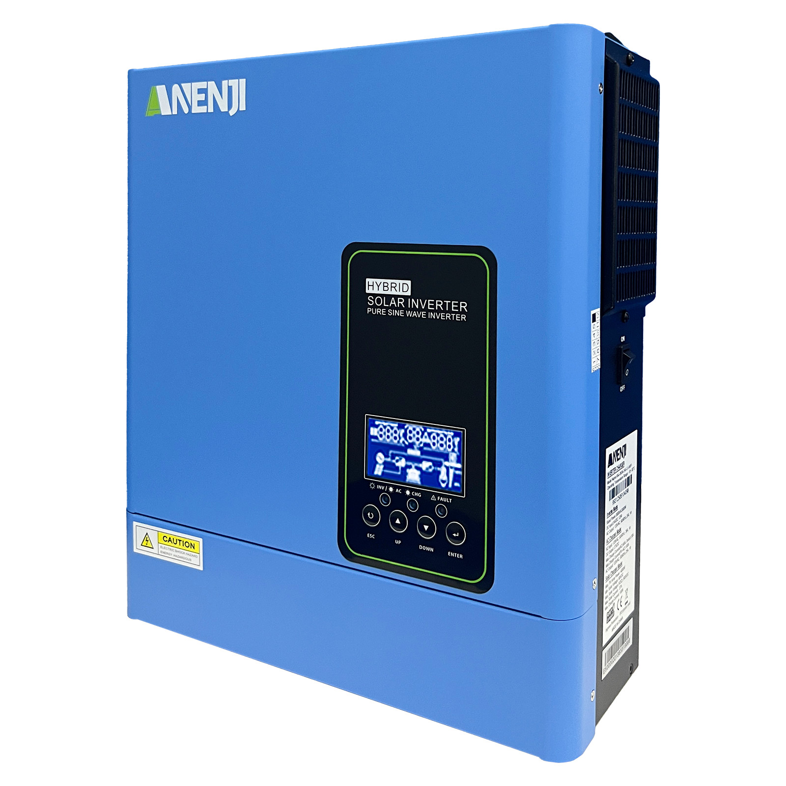 3000W 24V Solar Hybrid Inverter 110V/120V Off Grid Built-in 100A MPPT Controller