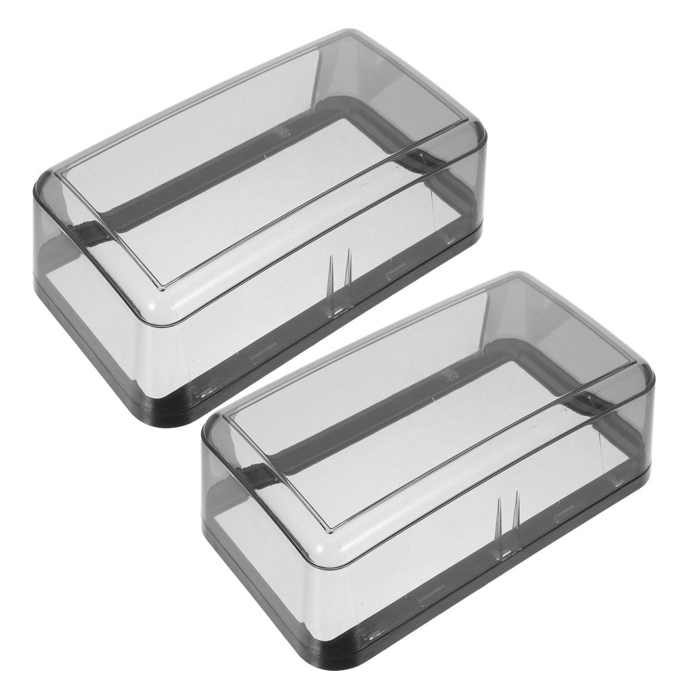 2Pcs Adhesive ABS Outlet Protector for Home Kitchen Bathroom
