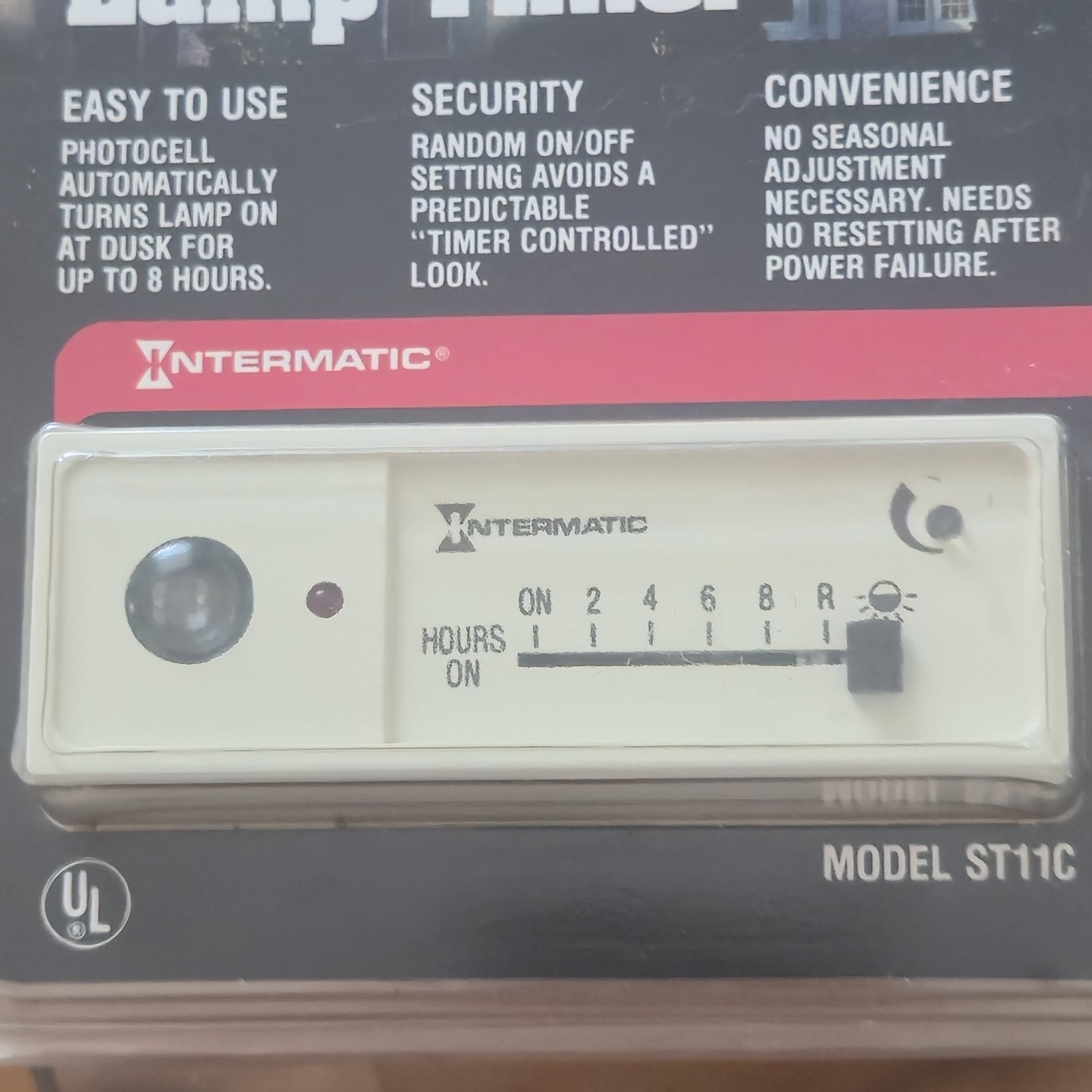 VTG Intermatic ST11C Electronic Lamp Timer 1988 NOS Factory Sealed New Old Stock