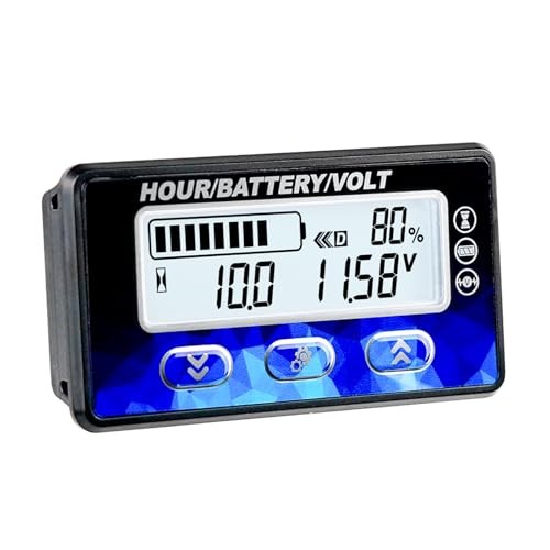 RL-BI050B Battery SOC Indicator Voltage & Hour Meter | DC12V/24V/36V/48V for