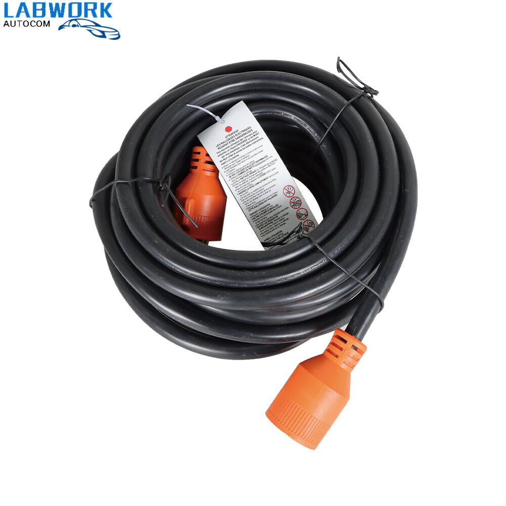 Generator Power Cord 30 AMP 4 Prong NEMA 14-30P To NEMA 14-30R 15/25/40/50/75Ft