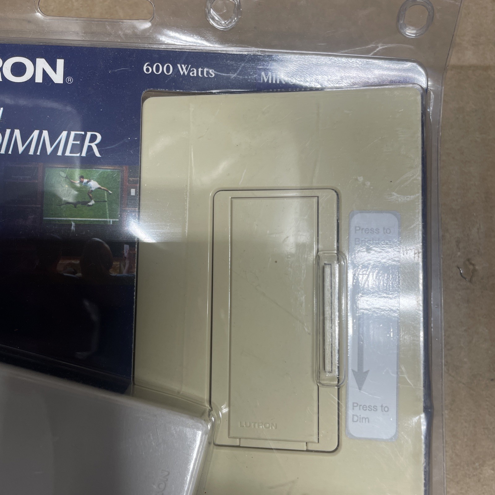 NEW Lutron IR MIR-603THW-IV Remote Digital Dimmer Maestro Infrared IVERY Smart
