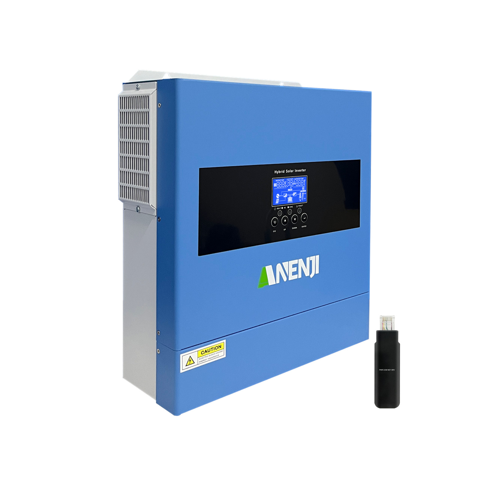 4200W 24V 230Vac Hybrid Solar Inverter MPPT 120A Charger Controller Dual Output