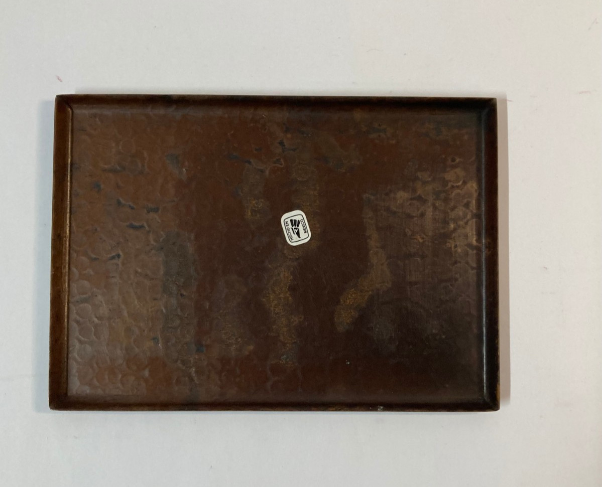 Handmade in Mexico Hammered Copper Blank Wall Plate #148-G