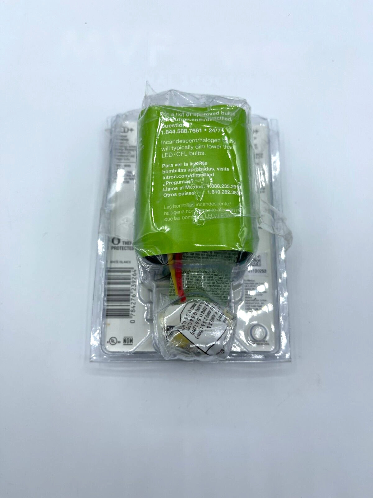 Lutron Maestro Fan Control & Light Dimmer LED Single Pole MACL-LFQH-WH *OPEN BOX
