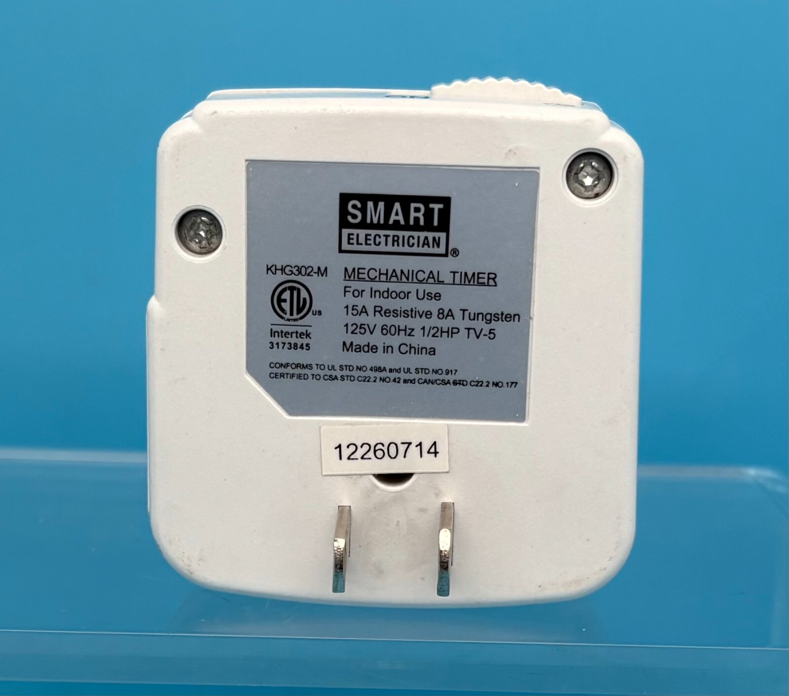 Smart Electrician Daily Timer – General Purpose – Plug In – Indoor – #KHG302-M