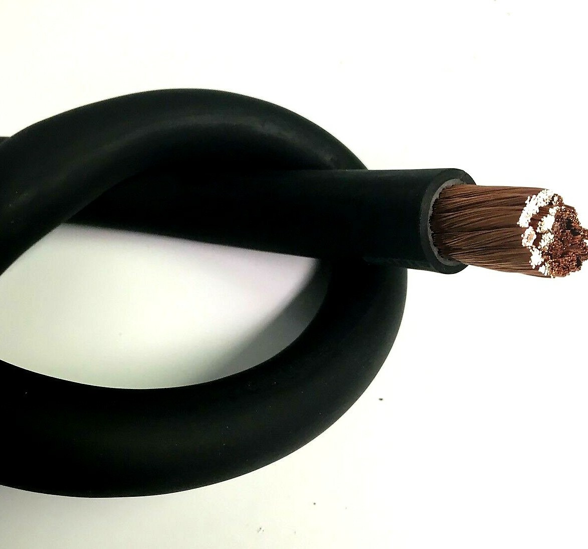 2/0 AWG 00 Gauge Battery Cable Black By the Ft OFC Copper Power Wire Made in USA