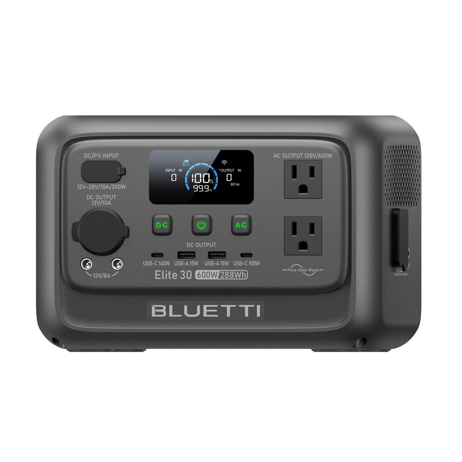 BLUETTI Elite 30 V2 288Wh Portable Power Station Generator for Backup Renew