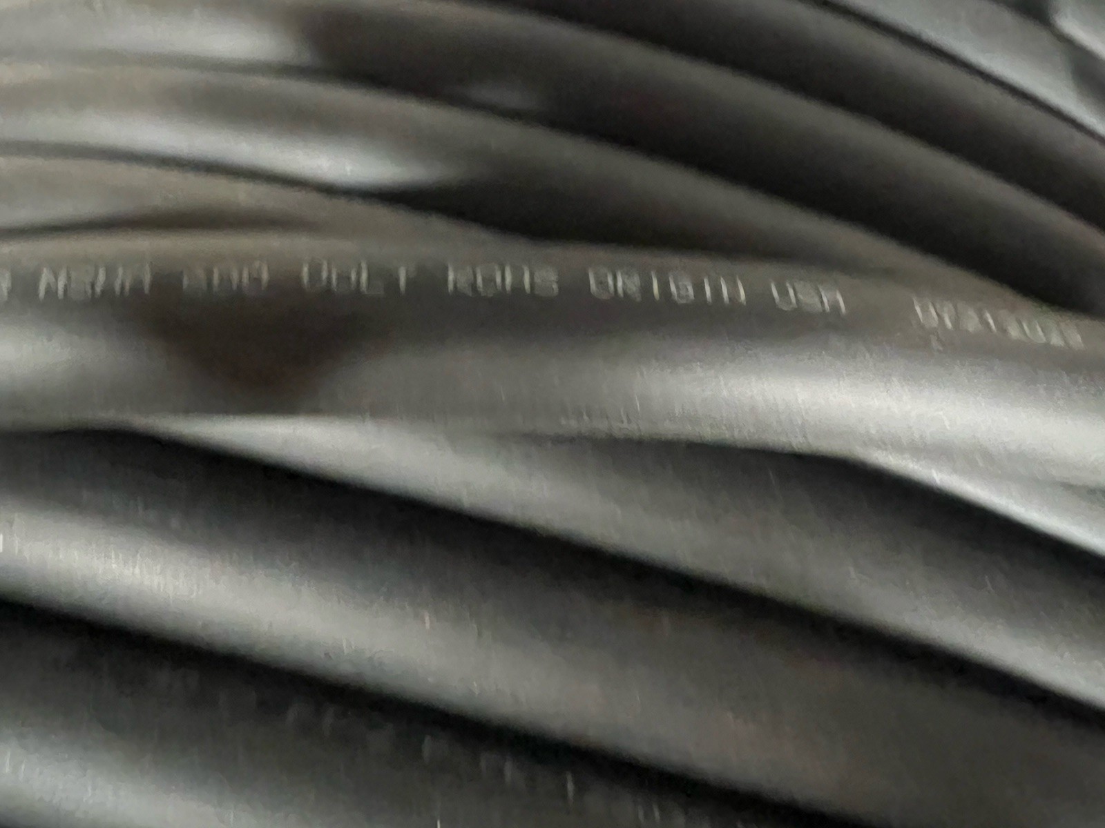 10/6 SOOW Flexible Cord 6 CONDUCTOR x 10 AWG SJO Extension Cable 600V Wire ED4U