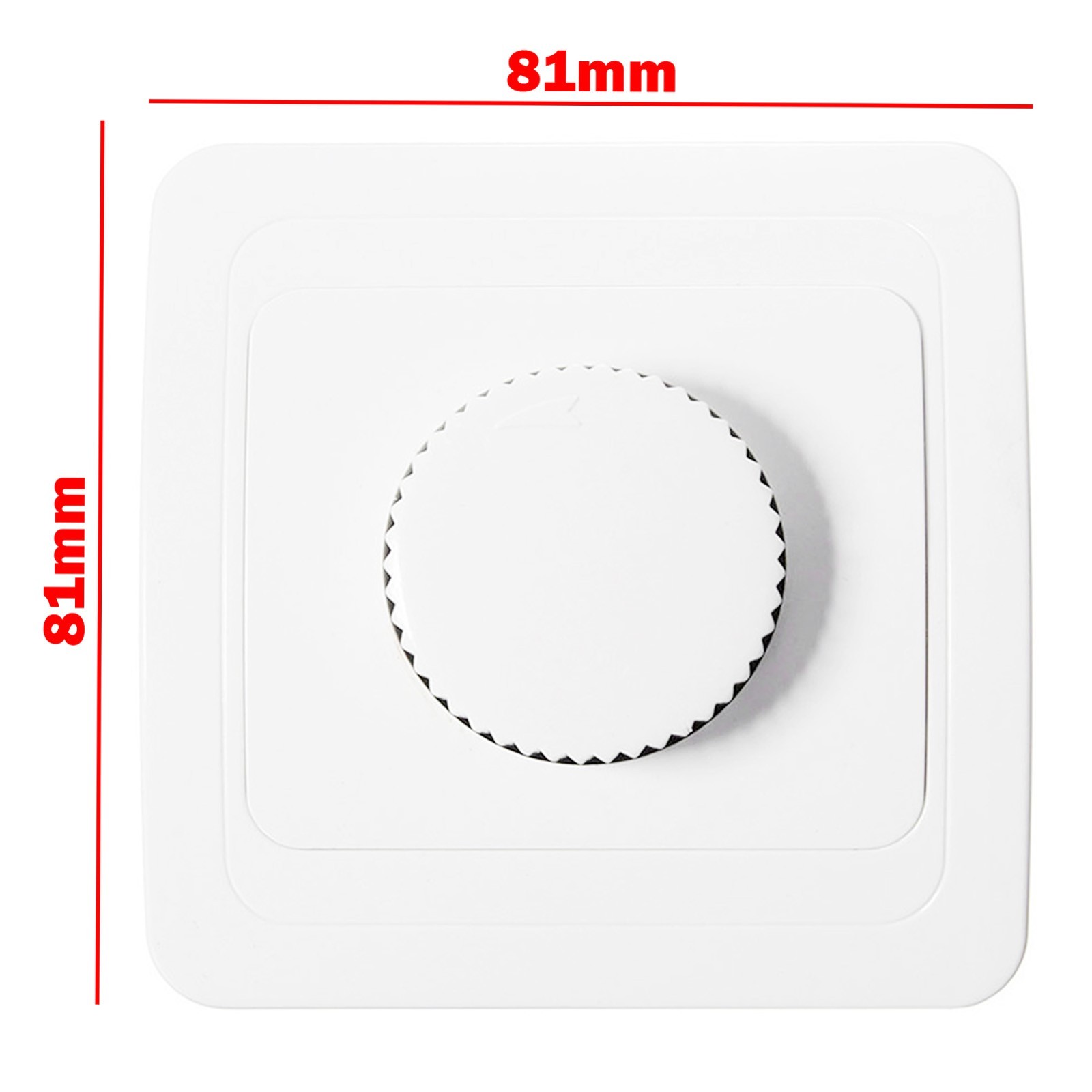 Professional grade Dimmable LED Dimmer Switch 230V for Flush Mounted Lamps