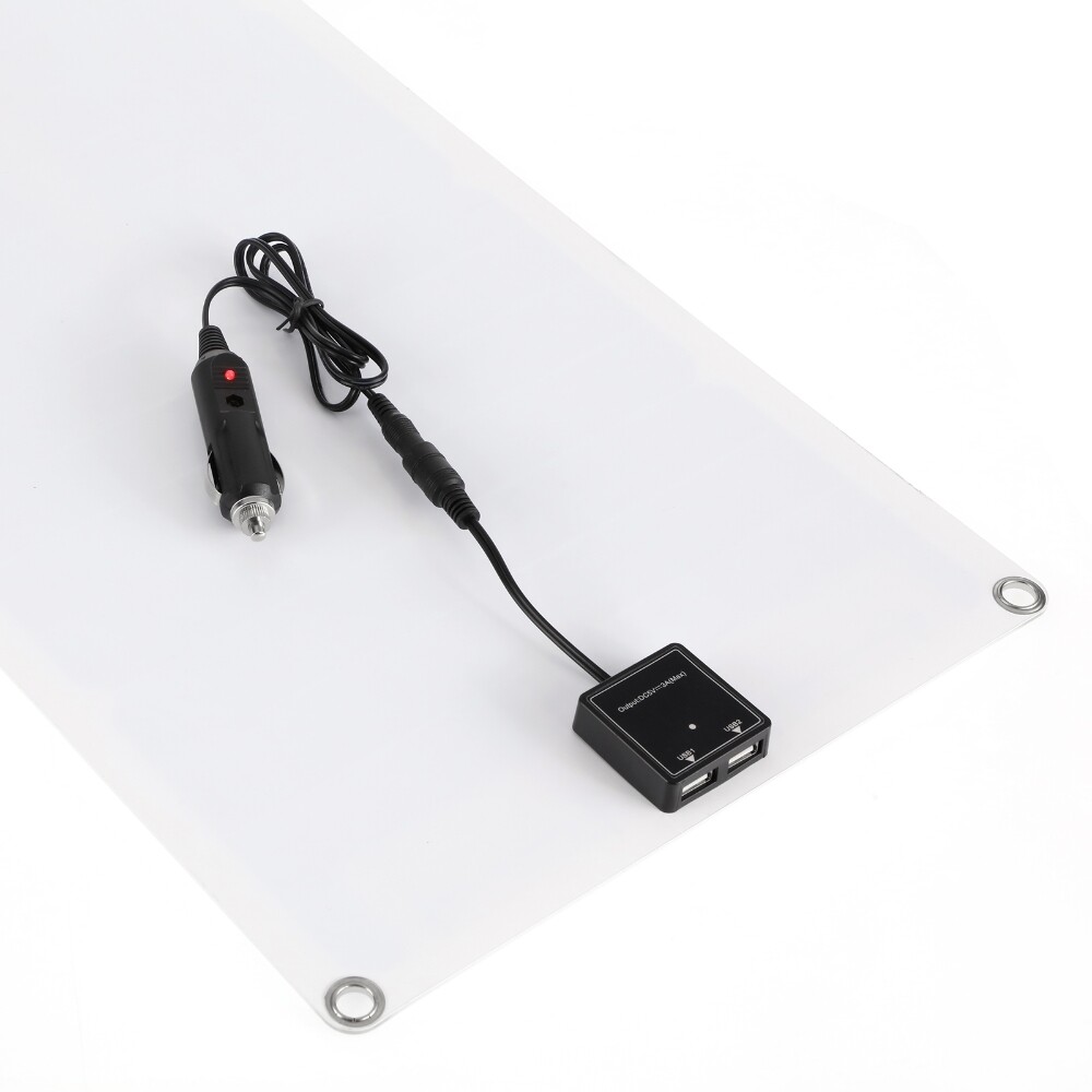 300 Watts Solar Panel Kit 50A 12V Portable Battery Charger Camping Caravan Boat