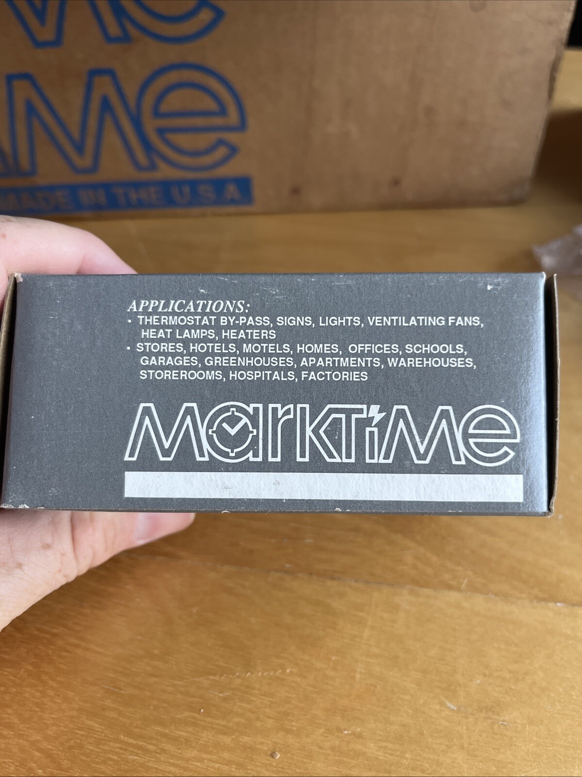 MarkTime 9315MW Wall Box Time Switch 15 Min. Dial Timer Energy Saver Mark Time