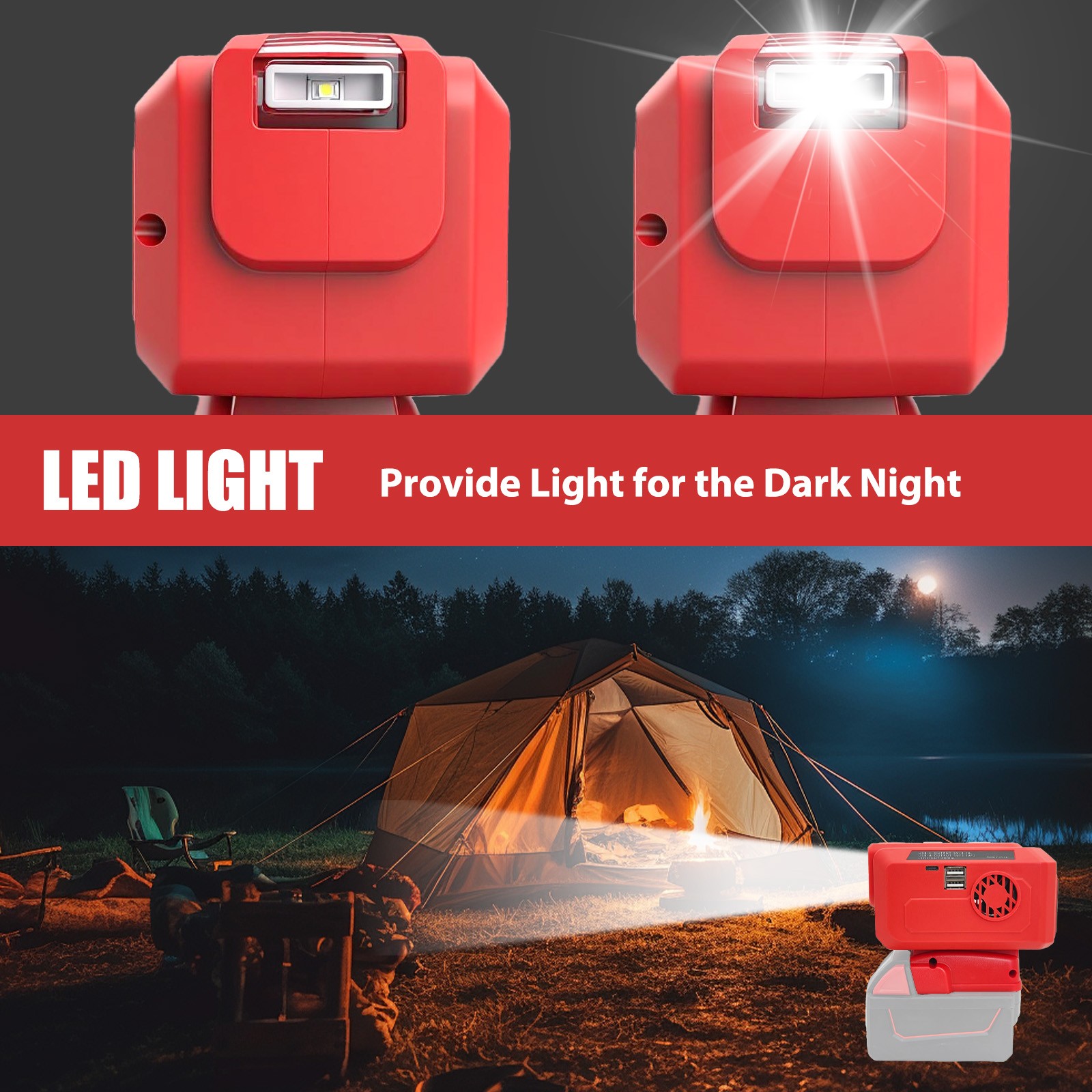 For Milwaukee 18V/20V Battery Compatible Power Inverter – Sale! (AC 220V)