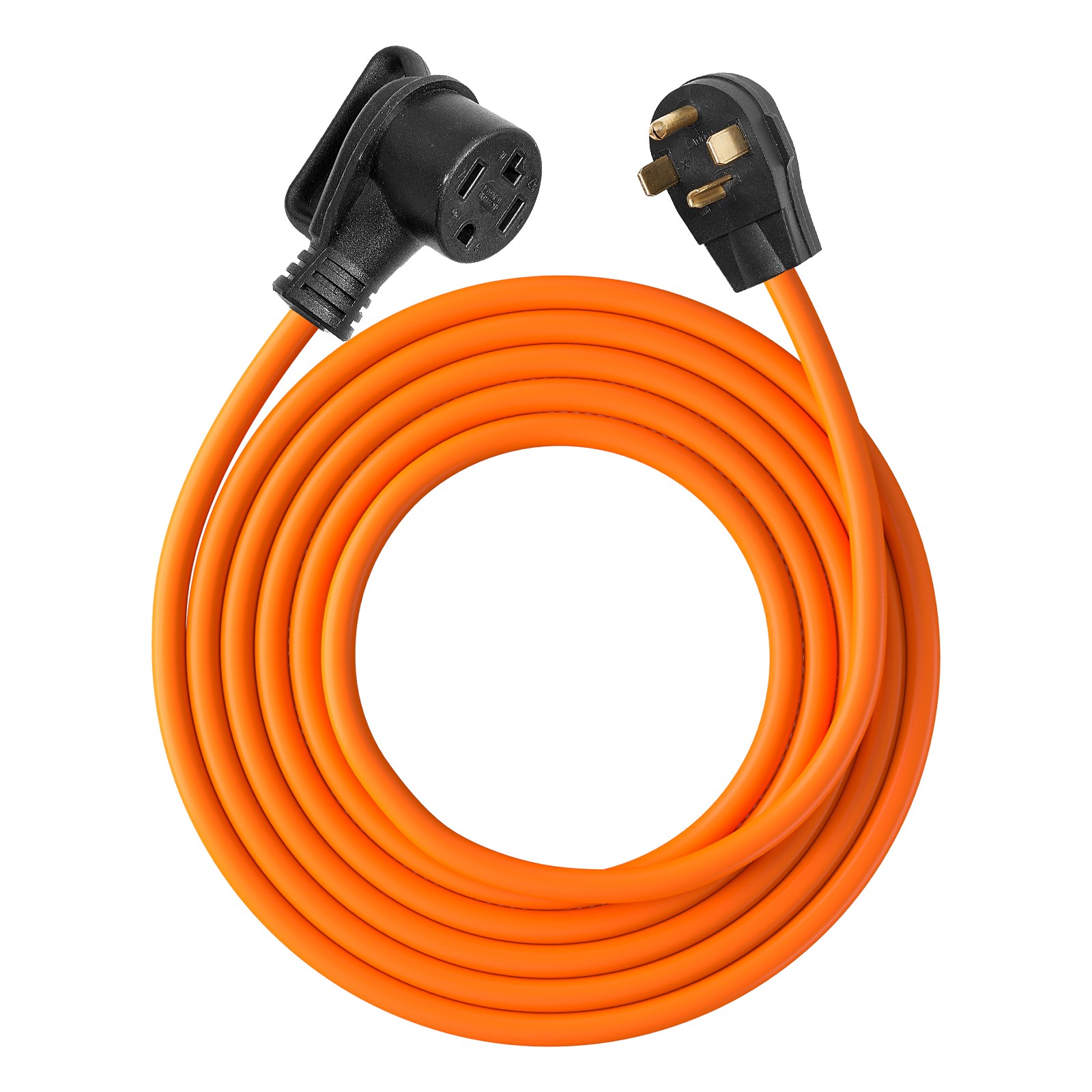 Uimoso 25 ft 4-Prong NEMA 14-30P to 14-30R Dryer Extension Cord, 30A