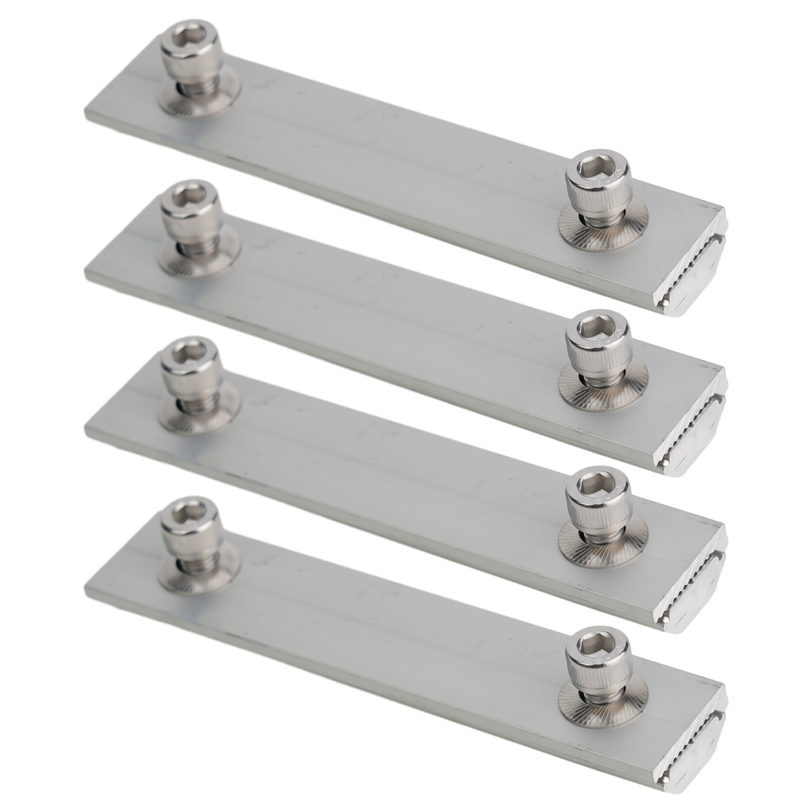 Solar Rails Connectors 1/4/8Pcs Aluminium Alloy Connection Block