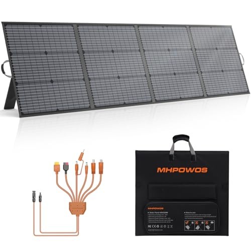 Portable Solar Panel 220W 40V Monocrystalline Foldable Solar Panels 40V/220W