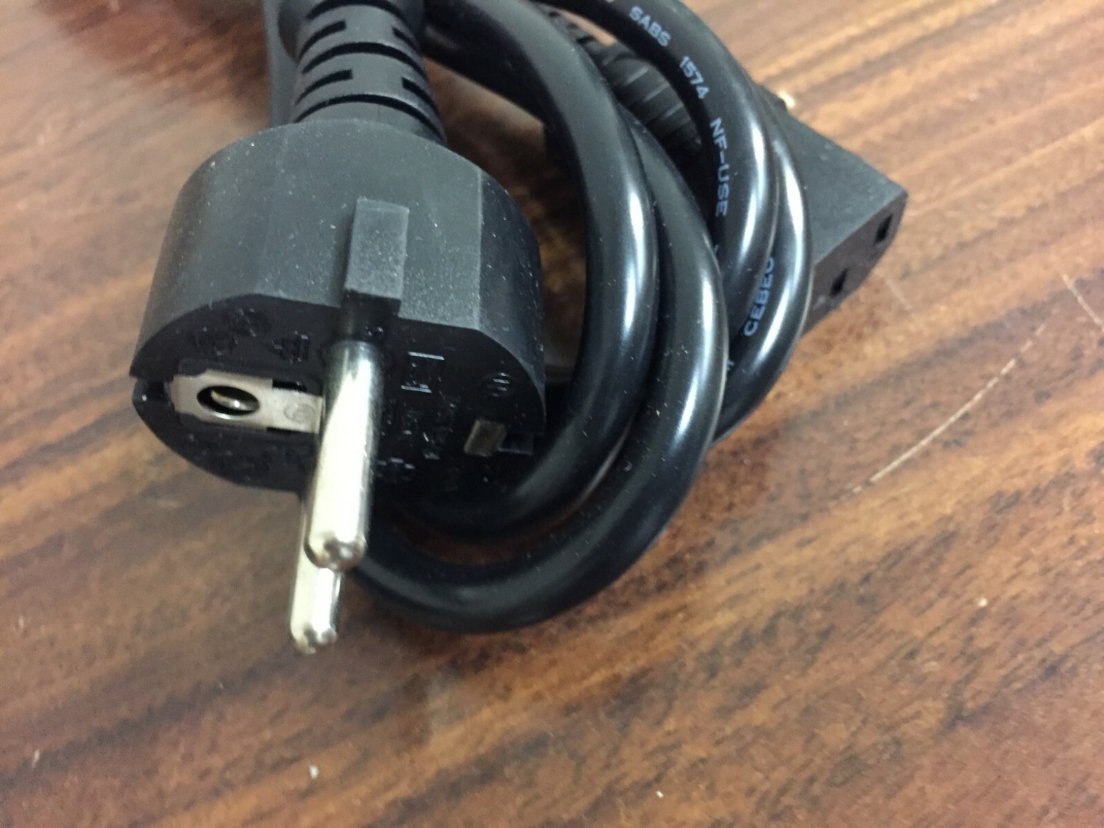 King Cord KC-015 AC Power Extension Cord 16A 250V 7 Feet Long