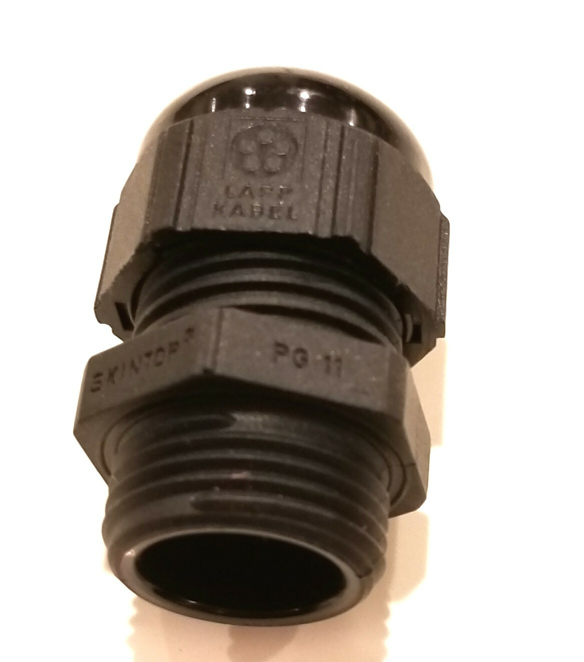 1591DTRD Hammond Enclosure, Pre-drilled for PG-11 Cord Grips, both ends