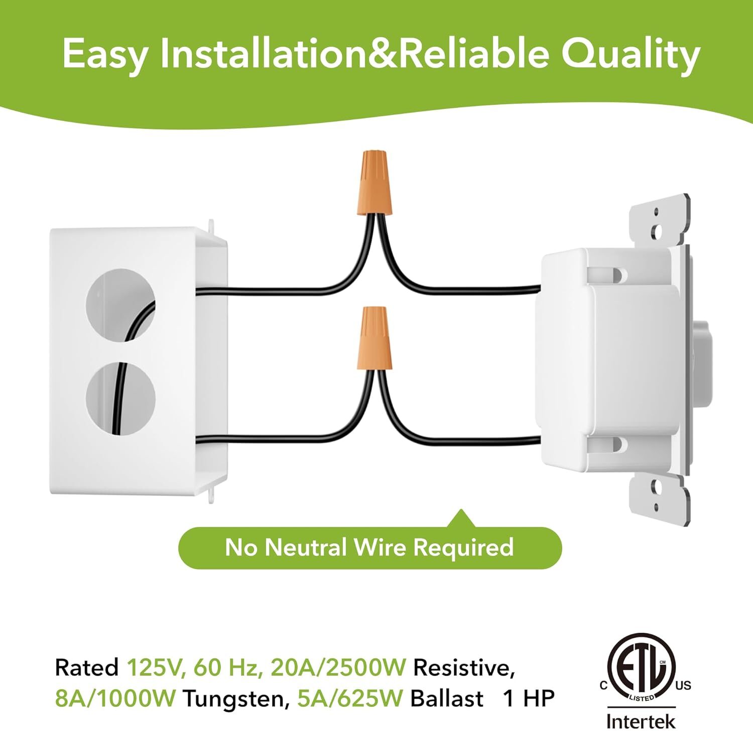 BN-LINK 4 Pack Smart Wi-Fi Plug Outlet Works with Alexa and Google Assistant
