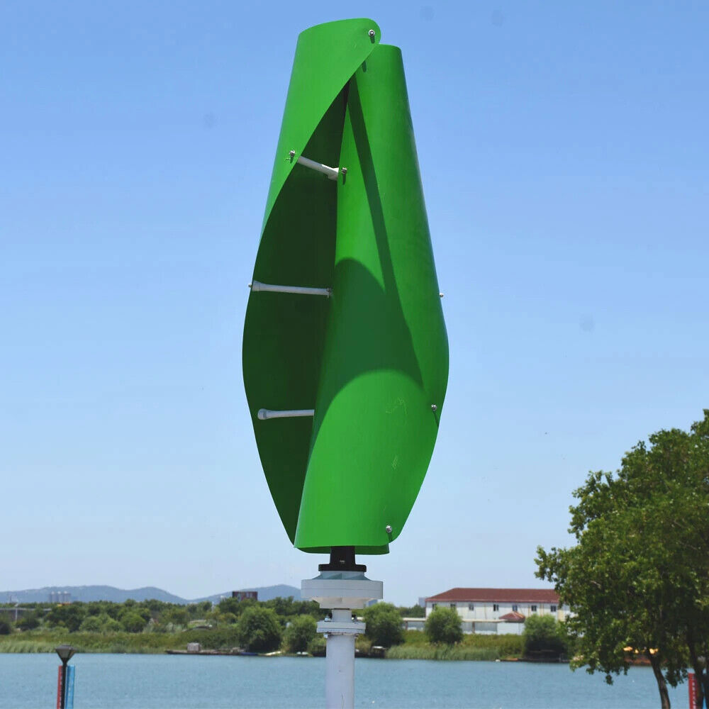 800W Vertical Wind Turbine 12V -48V Savonius Silent Windmill Generator Kits