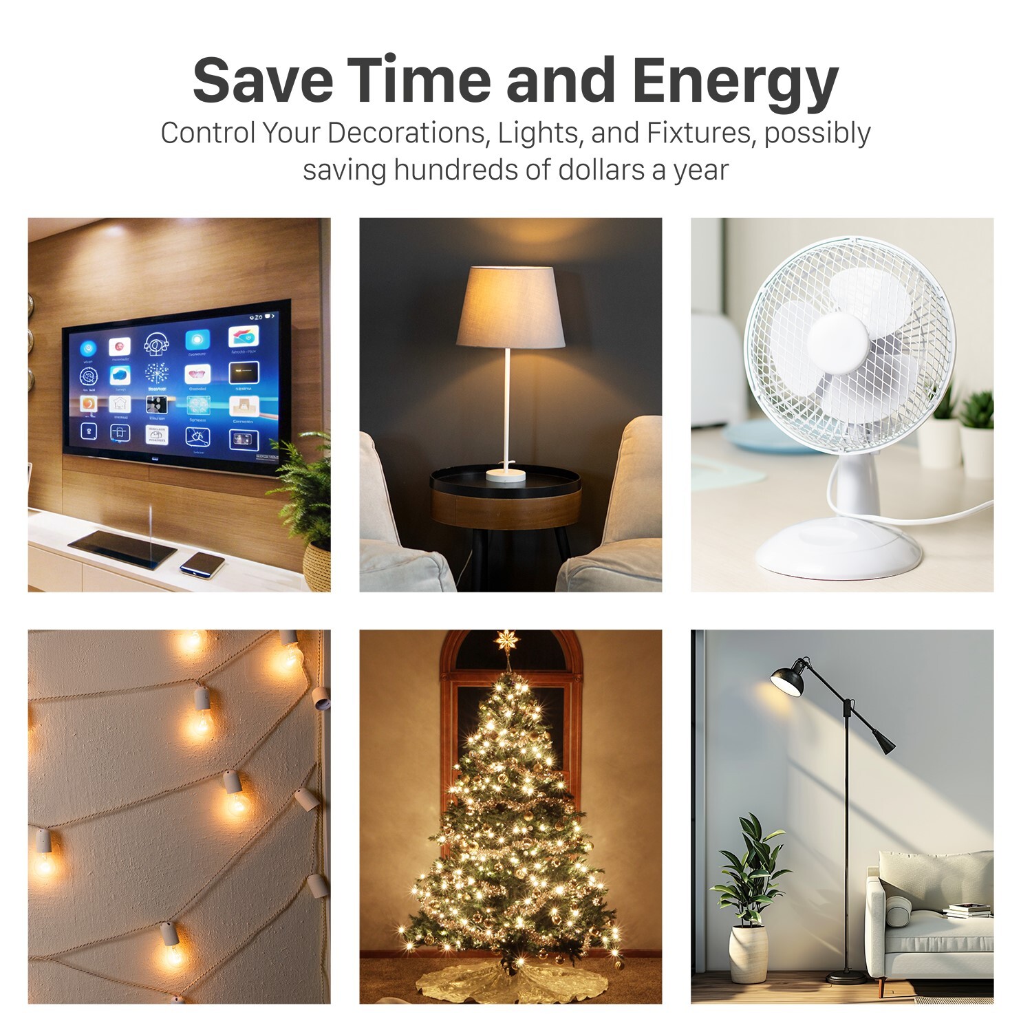 7Day Digital Electric Programmable Kitchen Wall Timer Switch Dual Outlet Plug