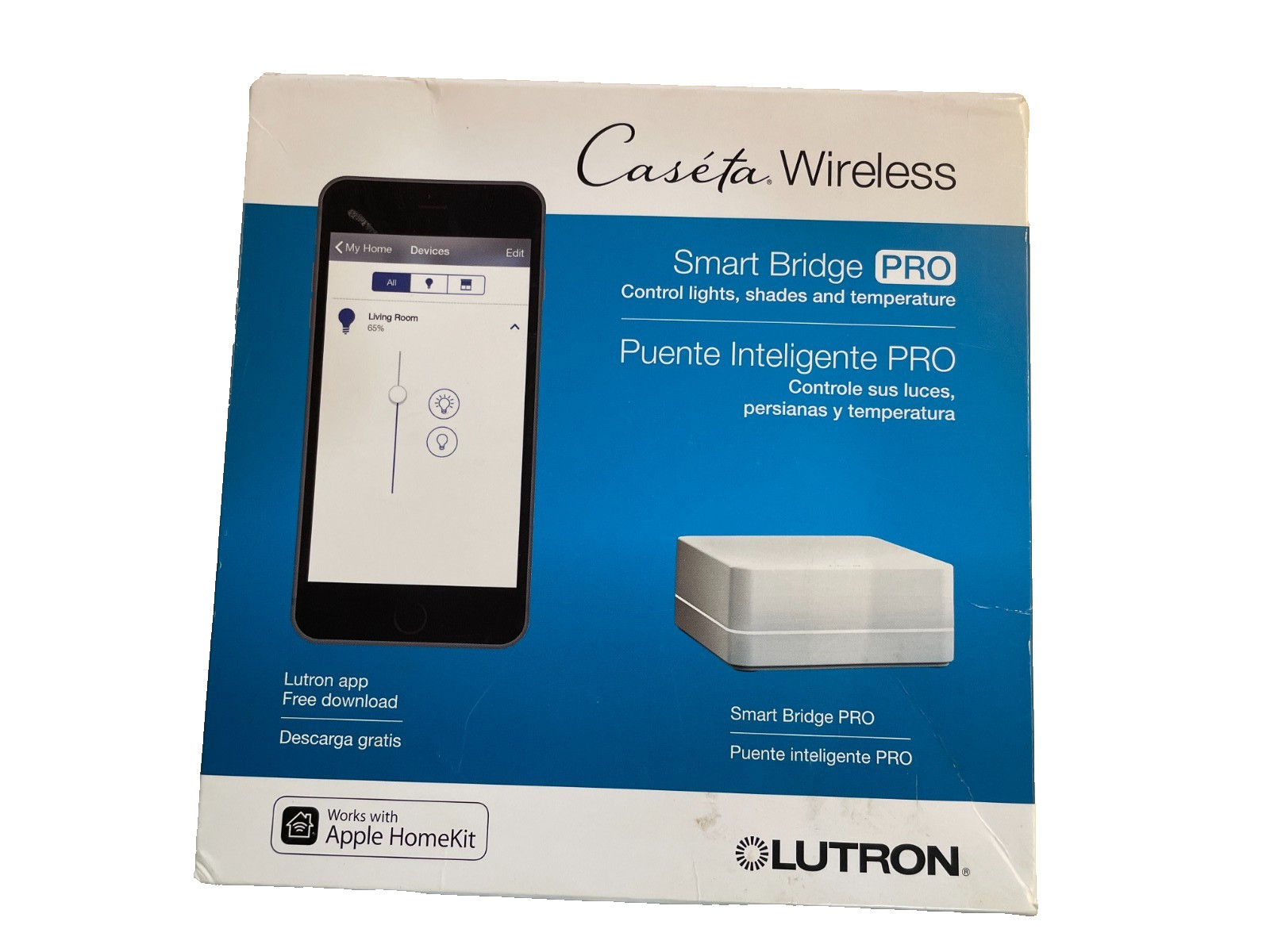 Lutron L-BDGPRO2-WH Caseta Wireless Smart Bridge Pro White – Brand New Sealed