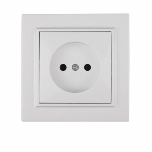 Wall Socket Outlet 16A EU Standart Without Grounding Power